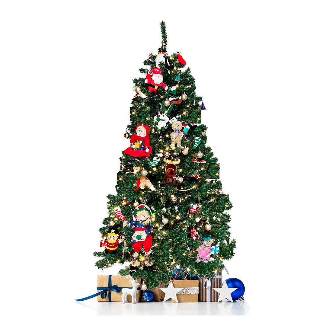 Arbol De Navidad 1.80cm Luces Opt 850 Ramas Verde - Árbol de Navidad - Homesale | HS-ANL180