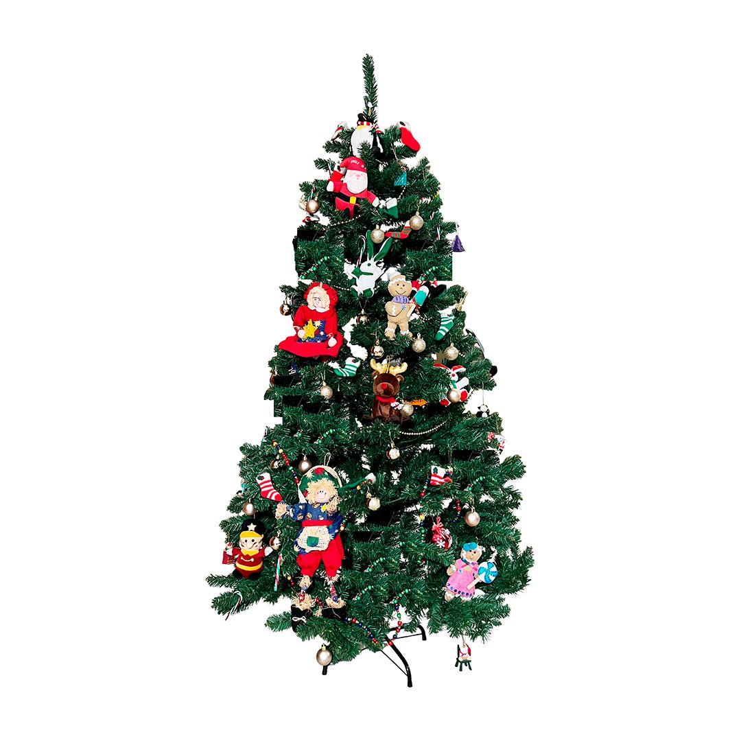 Arbol De Navidad 1.80cm Luces Opt 850 Ramas Verde - Árbol de Navidad - Homesale | HS-ANL180