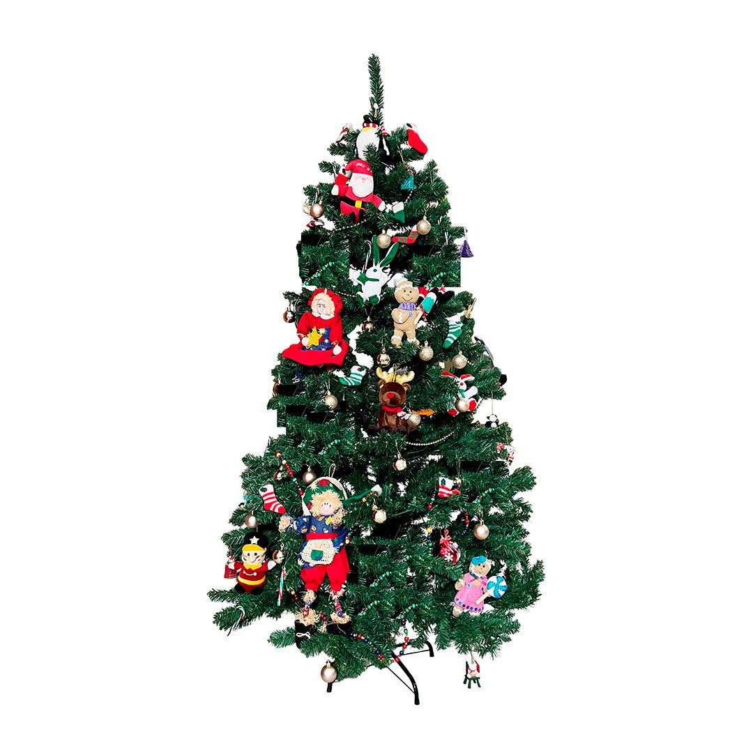 Arbol De Navidad 2.10cm Luces Opt 1250 Ramas Verde - Árbol de Navidad - Homesale | HS-ANL210