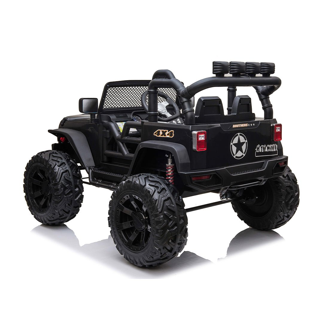 Camioneta Eléctrica Tipo JEEP - Juguetería - Homesale | HS-VECJEEPBK