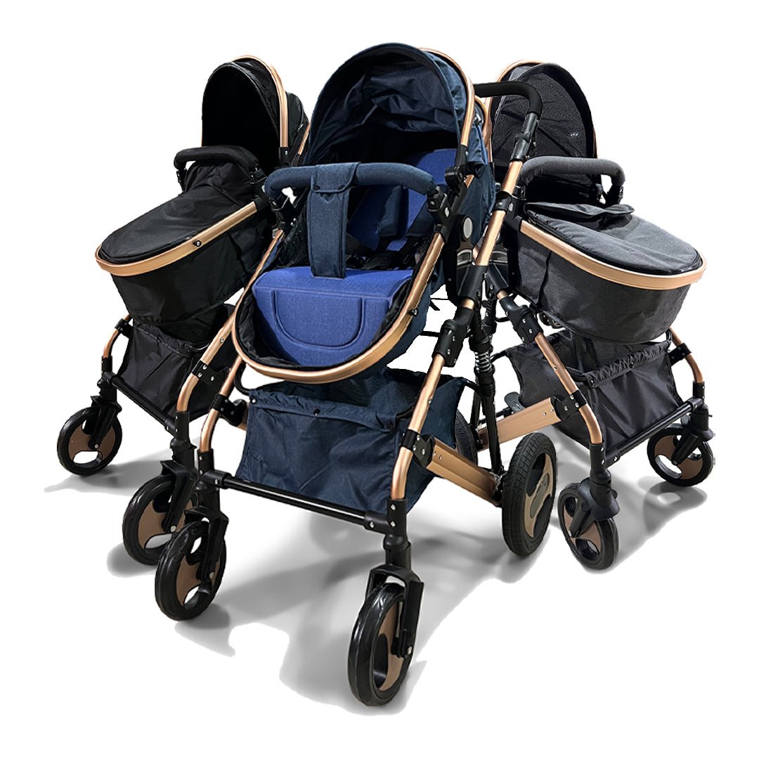 Coche Bebe M1 Moisés Reversible Multifunción Plegable - Coches para Bebes - Bambino | BB-CBMCA