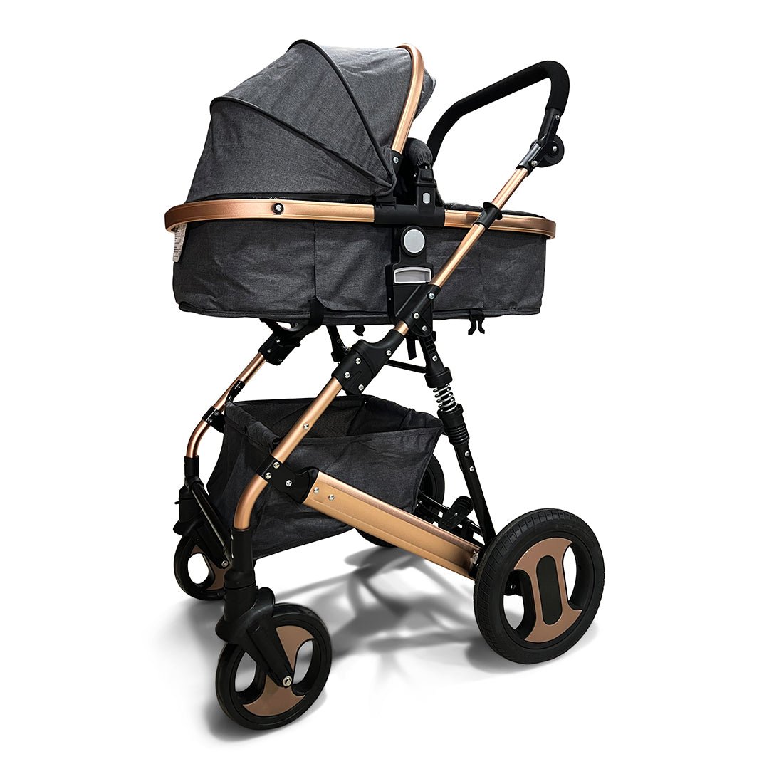 Coche Bebe M1 Moisés Reversible Multifunción Plegable - Coches para Bebes - Bambino | BB-CBMCG