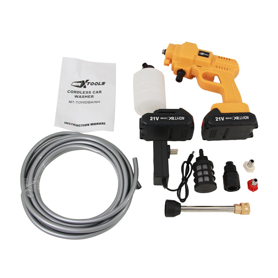 Hidrolavadora Inalámbrica Portátil 140w 1160psi - Herramientas - Max Tools | MT-TOHIDBKINH