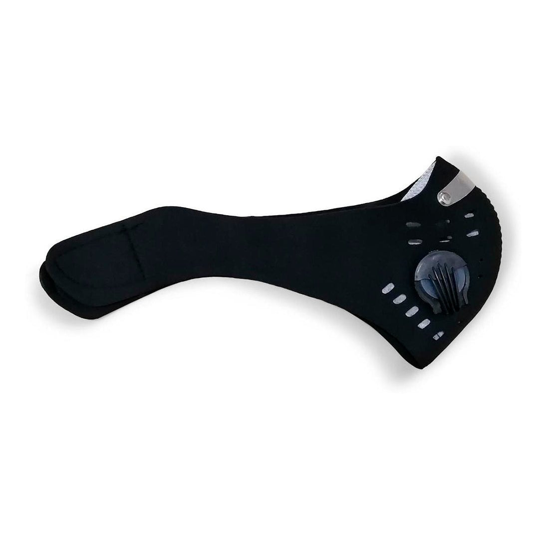 Mascara Tapaboca Anti polución PM 2.5 Semiprofesional - Accesorios Bicicleta - Roadmaster | HS-TBPMBK