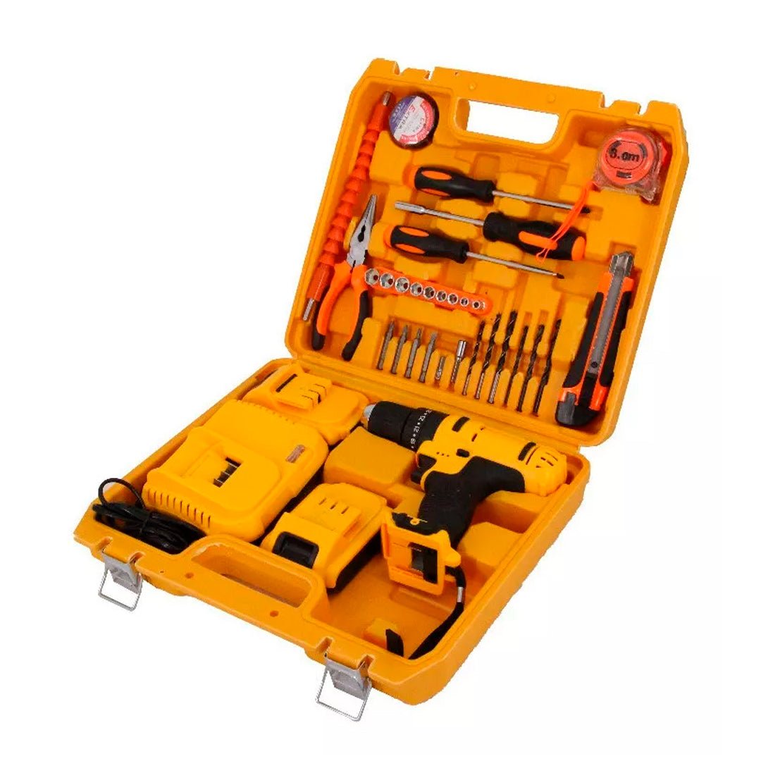 Taladro Atornillador Inalámbrico 10mm 12v 34 Pcs - Herramientas - Max Tools | MT-TOTAINHCOM